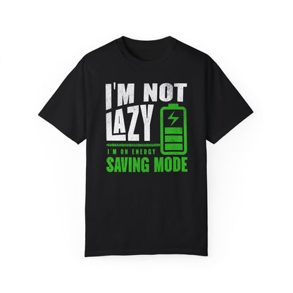 Not Lazy Half Sleeve T-Shirt