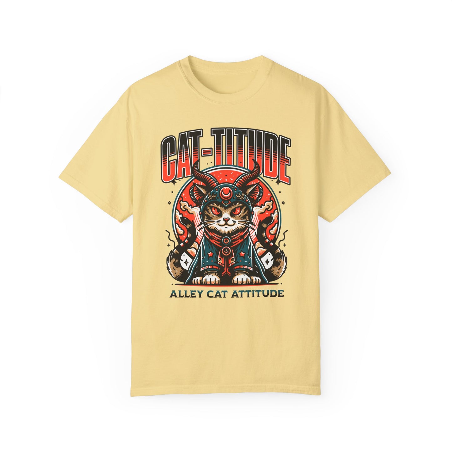 Cat-titude Half Sleeve T-Shirt