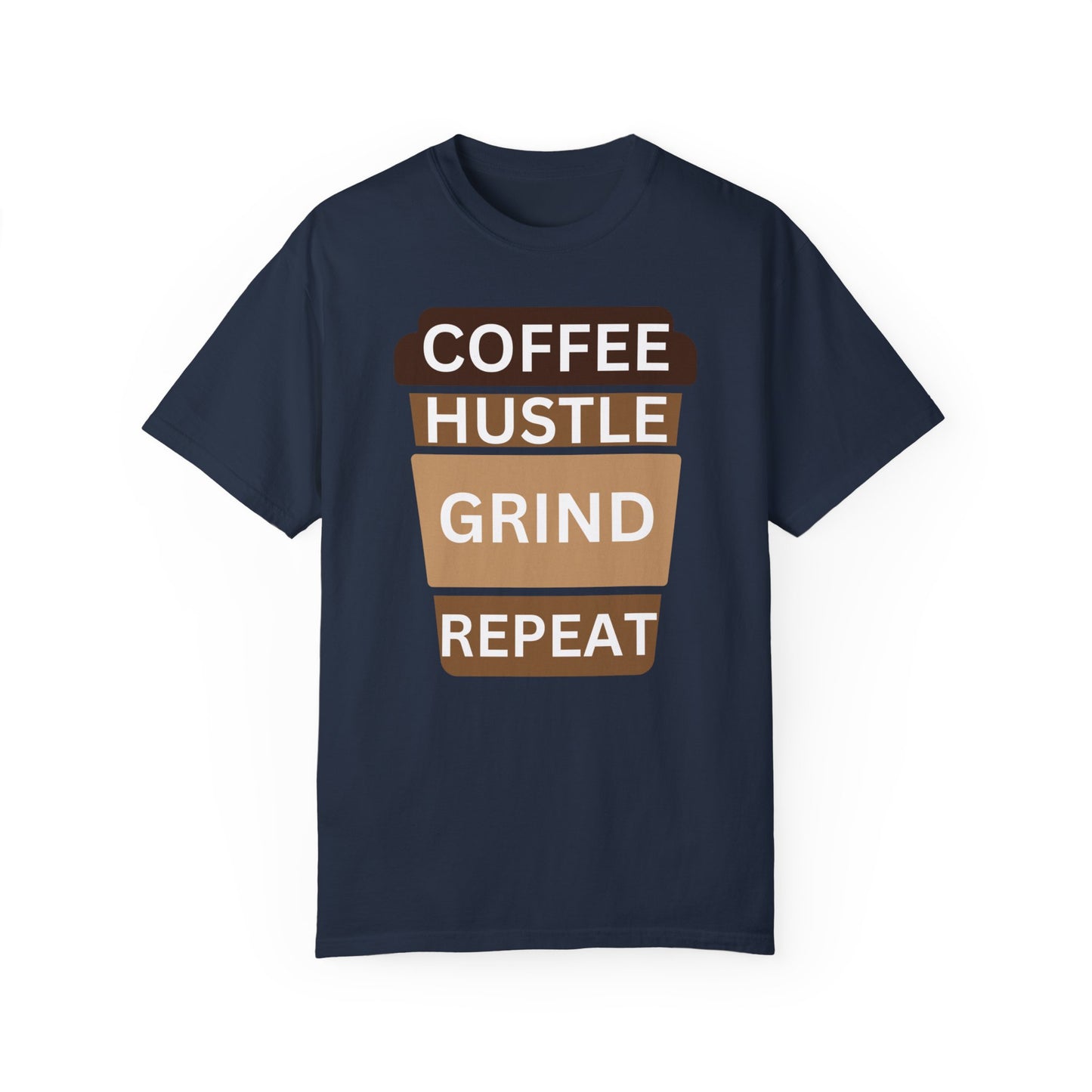 Coffee Hustle Half Sleeve T-Shirt