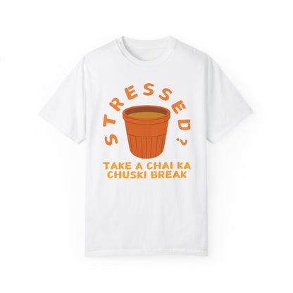 Chai ki Chuski Half Sleeve T-Shirt