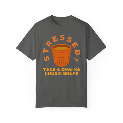 Chai ki Chuski Half Sleeve T-Shirt