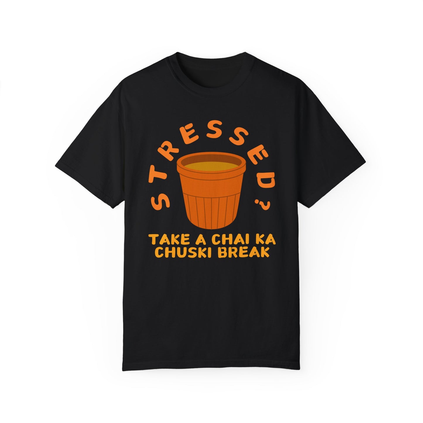 Chai ki Chuski Half Sleeve T-Shirt