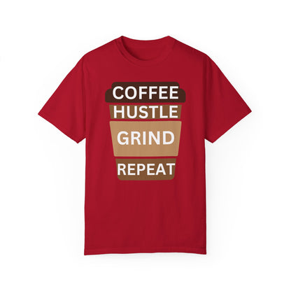 Coffee Hustle Half Sleeve T-Shirt