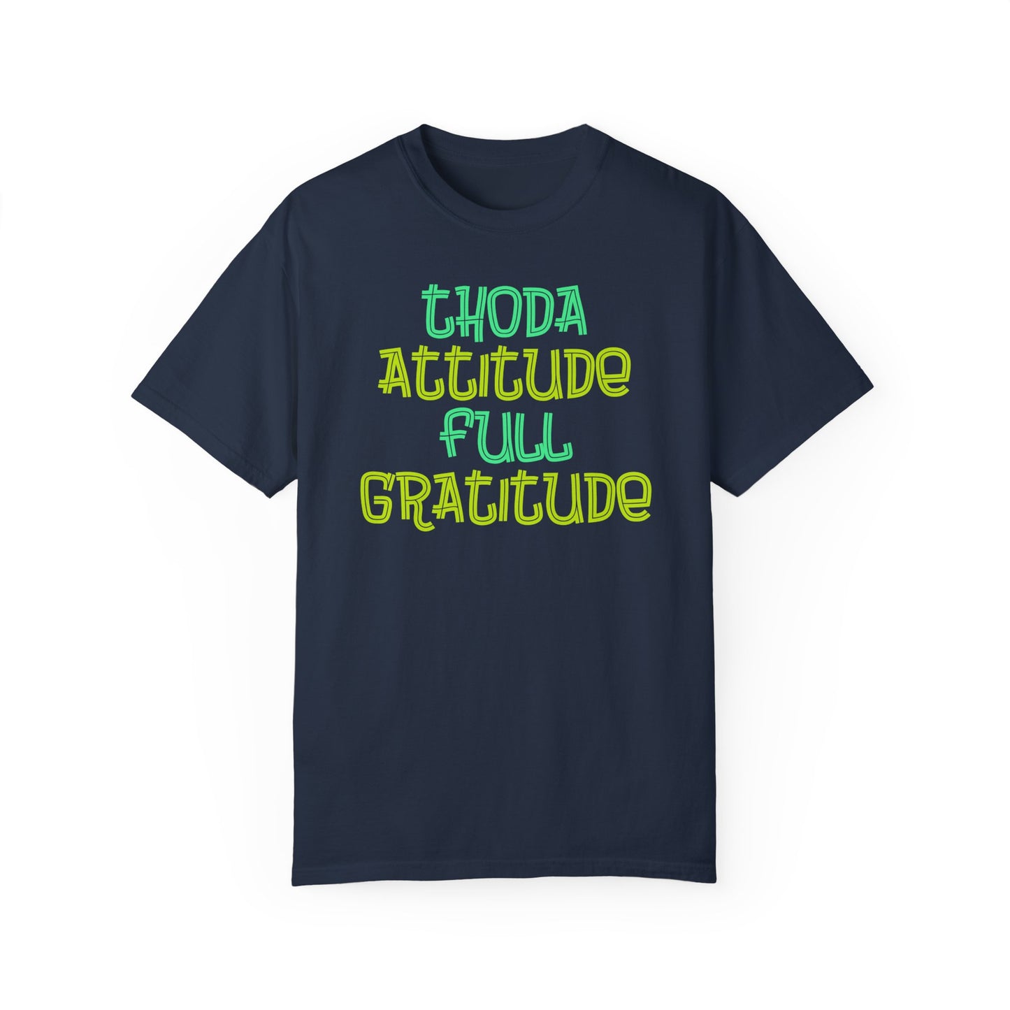 Attitude Gratitude Half Sleeve T-Shirt