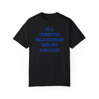 Subtitles Half Sleeve T-Shirt