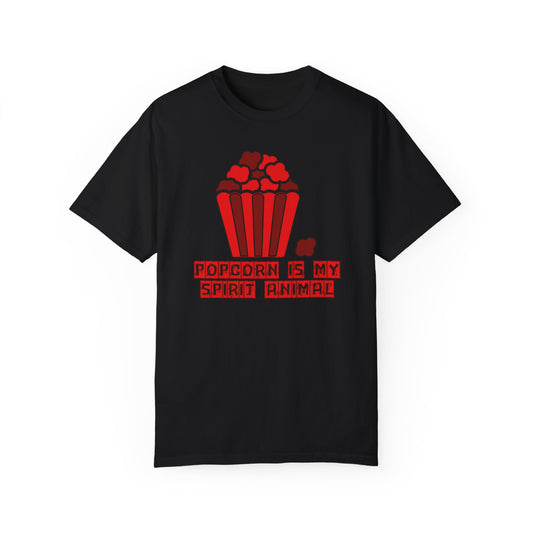 Popcorn Spirit Animal Half Sleeve T-Shirt